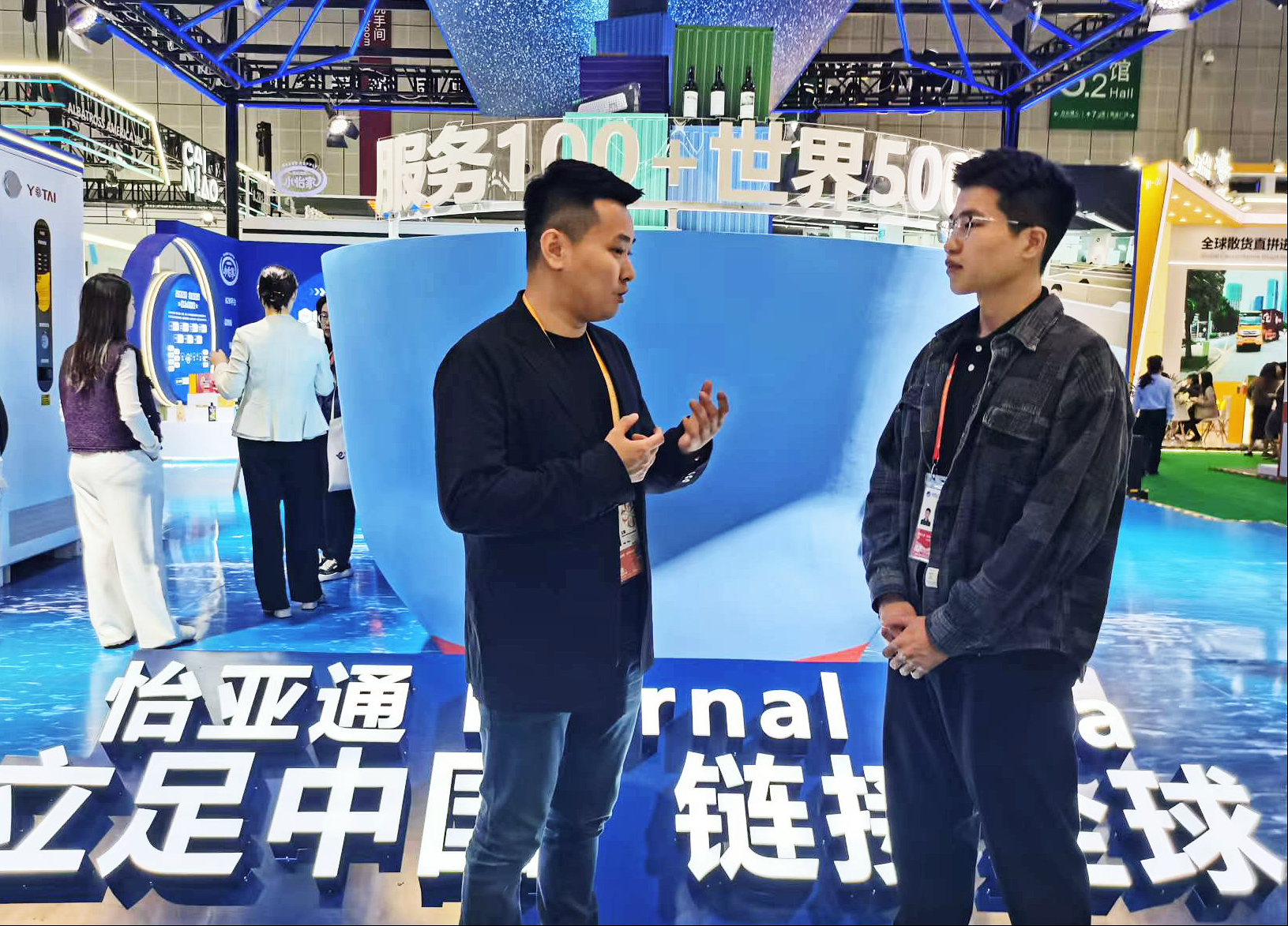 进博故事丨jinnianhui今年会王辉：进博会促进商业和文化交流